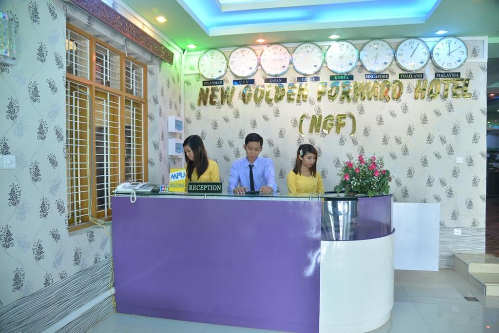 New Golden Forward Hotel Yangon Exteriör bild